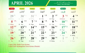 17 April 2026: Jumat Penuh Makna, Tanggal Hijriah 28 Syawal & Jadwal Libur Mendekati Hari Kartini