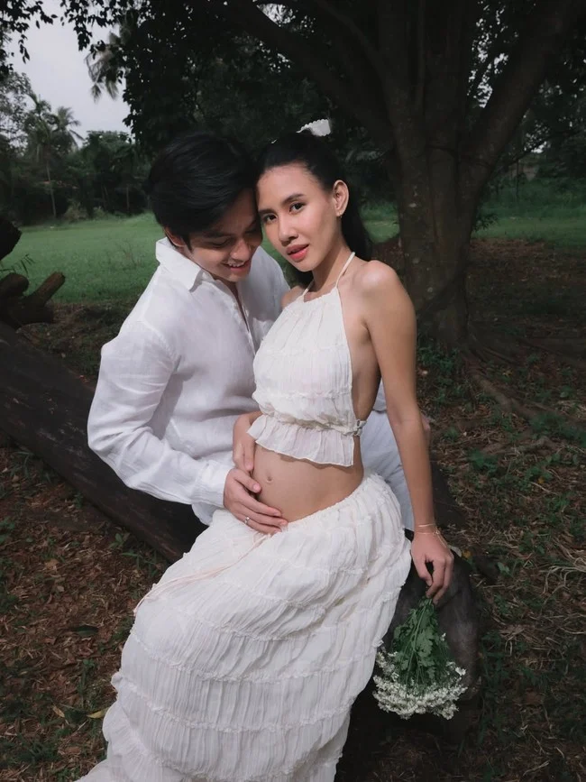 7 Foto Memukau Shenina Cinnamon baby bump di Kehamilan Pertama, Bikin Netizen Terkagum