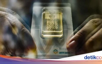Antam Target Pecahkan Rekor Penjualan Emas 2026, Laba Bersih Diproyeksikan Naik 18,3%