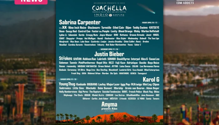 Anyma Bikin Geger di Coachella 2026: Set Melewati Batas Waktu, Goldenvoice Denda $44 Ribu