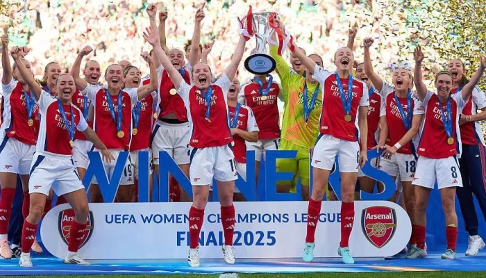 Arsenal Guncang Premier League & Women’s Champions League: Eze Bersinar, Tim Putri Kalahkan Lyon