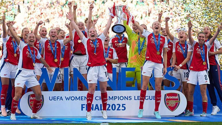 Arsenal Guncang Premier League & Women’s Champions League: Eze Bersinar, Tim Putri Kalahkan Lyon