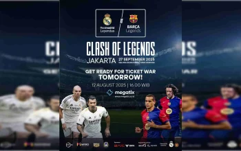 Barcelona Legends Hantam DRX 3-0 di Clash of Legends Jakarta, Rivaldo Buka Panggung dengan Sundulan Spektakuler