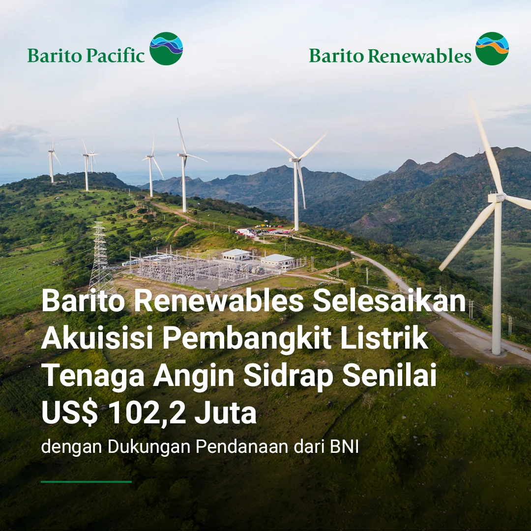 Barito Renewables Energy Lepas 38,4 Juta Saham, Free Float Meningkat di Tengah Tekanan MSCI