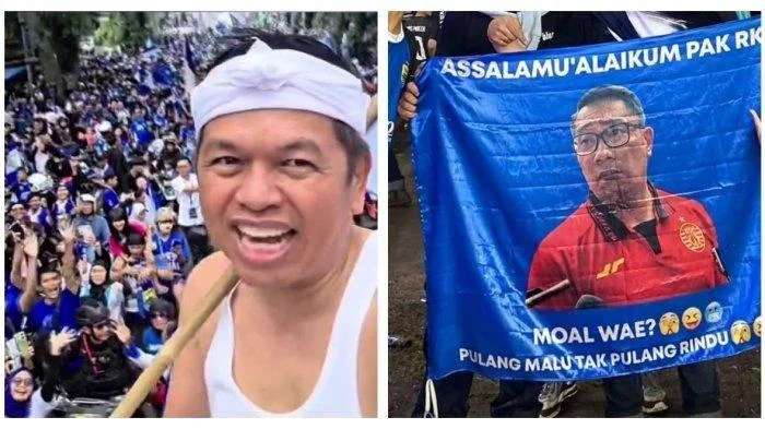 Bobotoh Persib Guncang GBLA dengan Banner ‘Shut Up KDM’ yang Sindir Gubernur Dedi Mulyadi