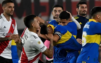 Boca Juniors Raih Kemenangan Tipis 1-0 atas River Plate lewat Penalti di Superclásico River Plate vs Boca Juniors