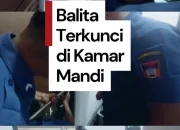 Damkar evakuasi Balita Tersangkut di Kamar Mandi Selama 90 Menit, Simpanan Aksi Penyelamatan Lainnya di Seluruh Indonesia