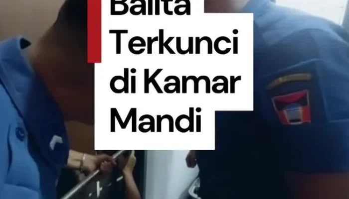 Damkar evakuasi Balita Tersangkut di Kamar Mandi Selama 90 Menit, Simpanan Aksi Penyelamatan Lainnya di Seluruh Indonesia