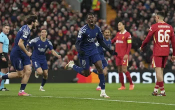 Dembele Ganda, PSG Hancurkan Harapan Liverpool di Anfield: 0-2, Tiket Semifinal Tersegel