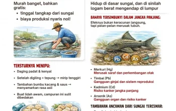 Dosen UNSRI Ungkap Risiko Logam Berat pada Ikan Sapu-sapu, Alasan Utama Tak Layak Dikonsumsi