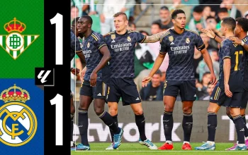 Drama 1-1 antara Real Betis vs Real Madrid Goyang Peringkat La Liga
