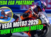 Drama Crash di Jerez: Veda Ega Pratama Bangkit dari P17 hingga Finis P6, Sementara Quiles Kuasai Pole Moto3 Spanyol 2026