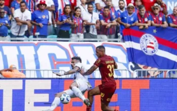 Drama di Fonte Nova: Bahia vs Santos Berujung 2-2, Rollheiser Bersinar