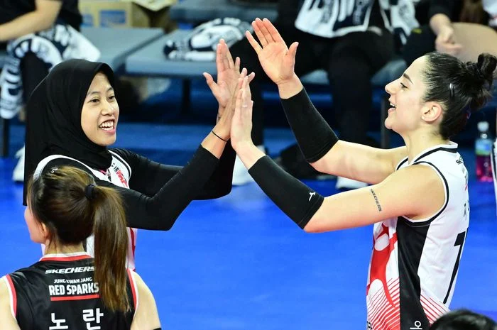 Drama Dua Musim Megawati Membuat Hati Makan, Euforia Rival Tangguh Akhirnya Raih Gelar Juara Liga Voli Korea