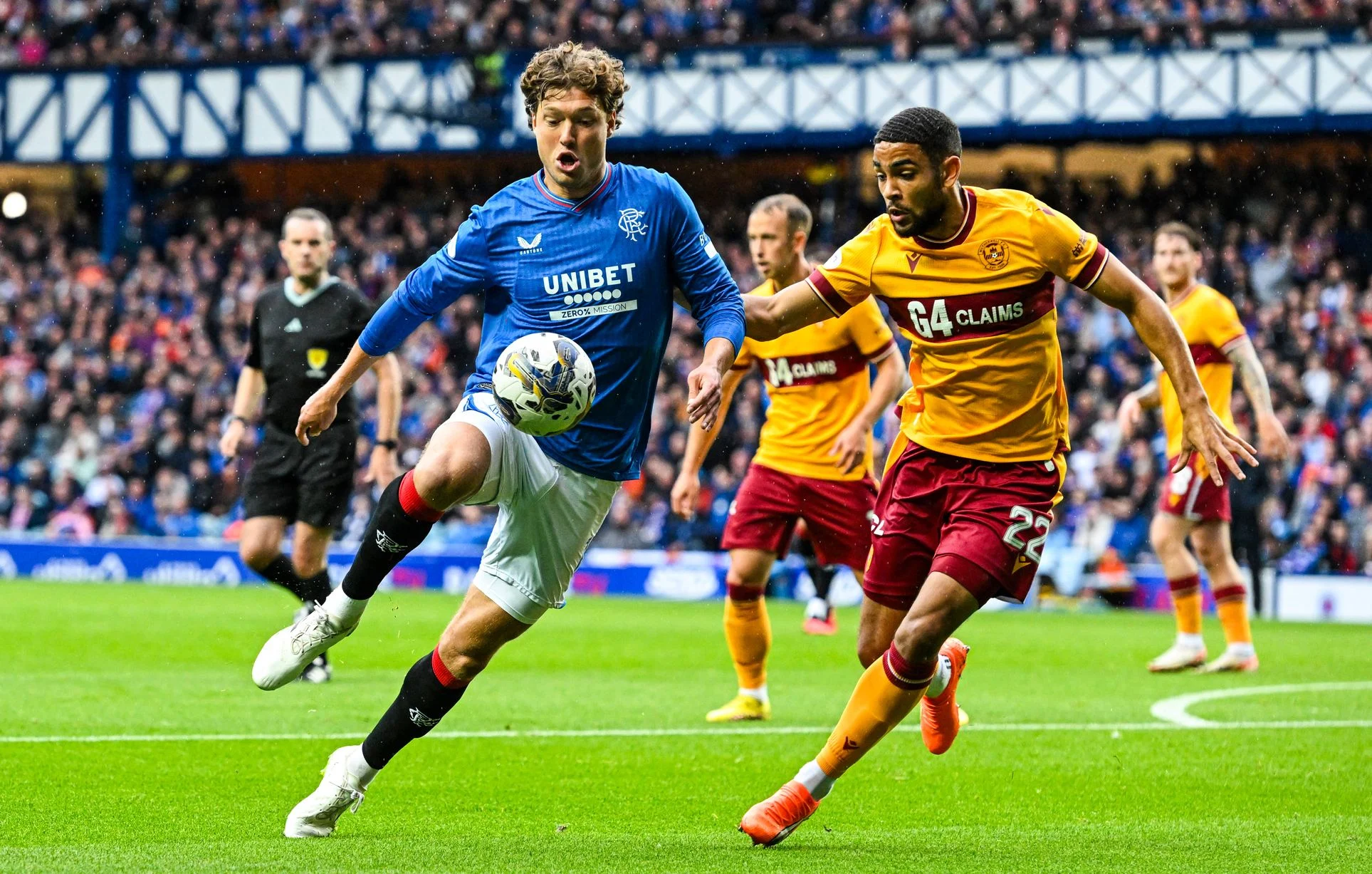 Drama Menegangkan Rangers vs Motherwell Goyang Puncak Persaingan Gelar Skotlandia