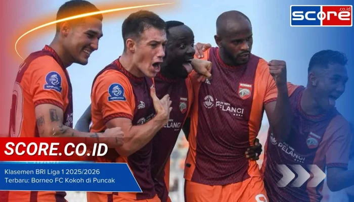 Drama Persaingan Promosi Liga 2: Borneo FC Puncaki Klasemen, Adidas Gandeng 2. Bundesliga, dan Sanksi Kiper di La Liga 2