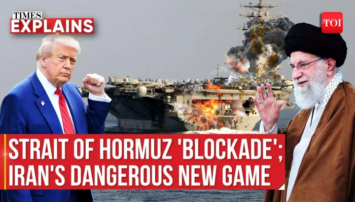 Gedung 23 Lantai Menghilang Sekejap, Sementara Trump Siapkan Blokade Hormuz—Kisah Dua Krisis Besar