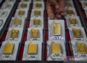 Harga Emas Pegadaian Merosot di Senin 27 April 2026: Antam, UBS, Galeri24 Turun Bersama