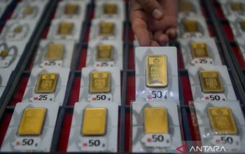 Harga Emas Pegadaian Merosot di Senin 27 April 2026: Antam, UBS, Galeri24 Turun Bersama