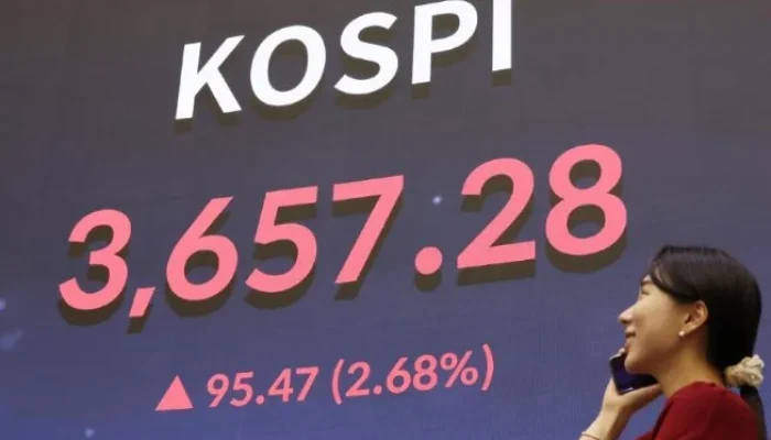 Indeks Kospi Mencetak Rekor Baru, Valuasi Pasar Korea Tembus Rp70.704 Triliun