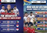 Jadwal Lengkap Live Streaming RCTI: Dari Sinetron Pagi hingga Siaran Langsung Timnas U‑17