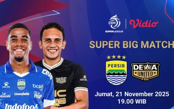 Jadwal Super League Pekan 28: Persib Bandung vs Dewa United dan Persija Jakarta Tundukkan PSBS Biak