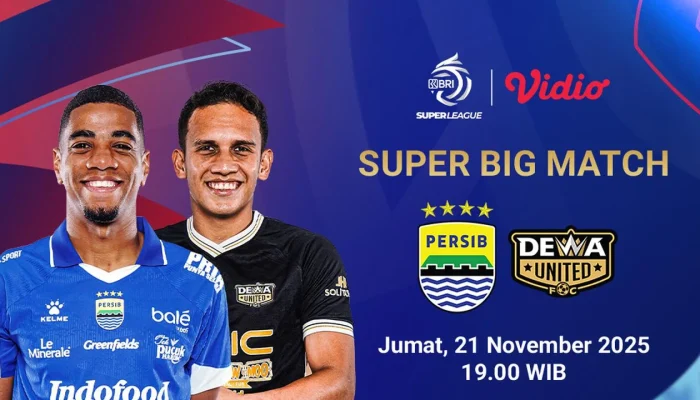Jadwal Super League Pekan 28: Persib Bandung vs Dewa United dan Persija Jakarta Tundukkan PSBS Biak