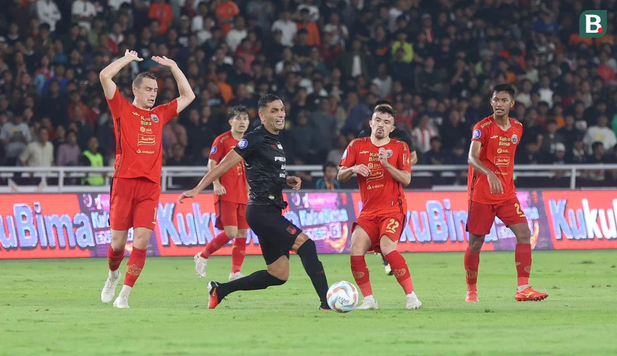 Jean Mota Jadi Penentu! Persija Tundukkan Persis Solo 4-0 di SUGBK