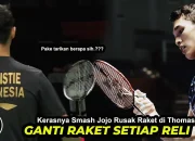 Jonatan Christie Gagal Tumbangkan Bintang Thailand, Senar Raket Putus di Thomas Cup 2026