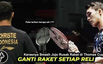 Jonatan Christie Gagal Tumbangkan Bintang Thailand, Senar Raket Putus di Thomas Cup 2026