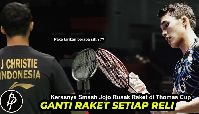 Jonatan Christie Gagal Tumbangkan Bintang Thailand, Senar Raket Putus di Thomas Cup 2026