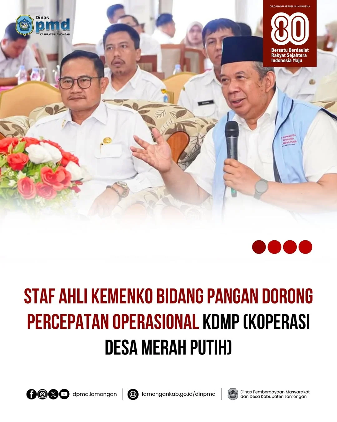 KDKMP Ganda Percepatan: Transparansi Rekrutmen & Pemberdayaan PKH Dorong Distribusi Pangan Nasional