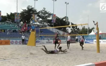 Kejutan Voli Pantai Putra Indonesia Tembus Perempat Final Asian Beach Games 2026 di Sanya