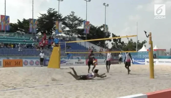 Kejutan Voli Pantai Putra Indonesia Tembus Perempat Final Asian Beach Games 2026 di Sanya