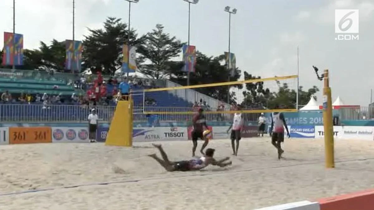 Kejutan Voli Pantai Putra Indonesia Tembus Perempat Final Asian Beach Games 2026 di Sanya