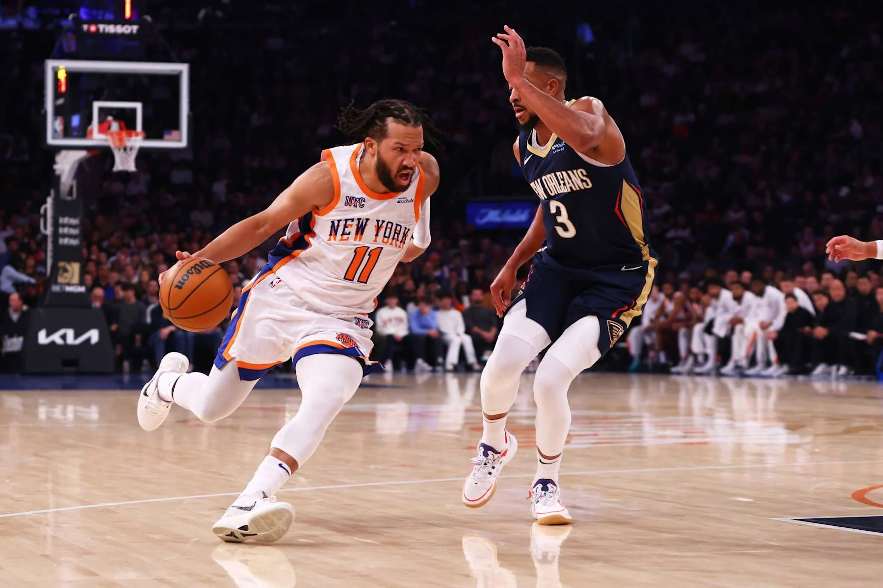 Knicks vs Hawks: Pertarungan Paint dan Duel Brunson-McCollum Memanas di Game 3 Playoff