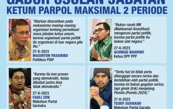 KPK Usul Batas Masa Jabatan Ketum Parpol 2 Periode, Politik Indonesia Bergolak