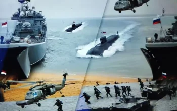 Monster Laut Rusia & AS Menerjang, Perairan Indonesia Jadi Pusat Gesekan Militer Global