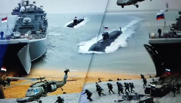 Monster Laut Rusia & AS Menerjang, Perairan Indonesia Jadi Pusat Gesekan Militer Global