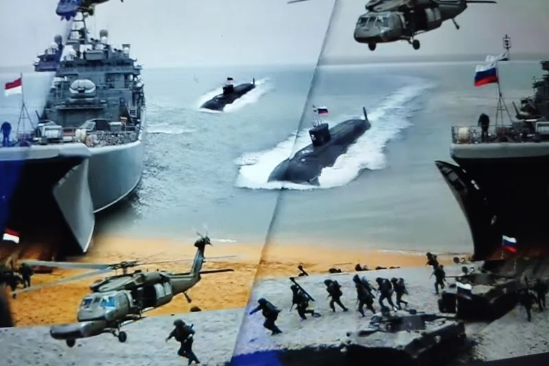 Monster Laut Rusia & AS Menerjang, Perairan Indonesia Jadi Pusat Gesekan Militer Global
