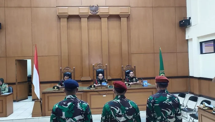 Pengadilan Militer Ungkap Identitas 4 Oknum TNI yang Siram Air Keras ke Andrie Yunus, Dendam Pribadi Jadi Motif