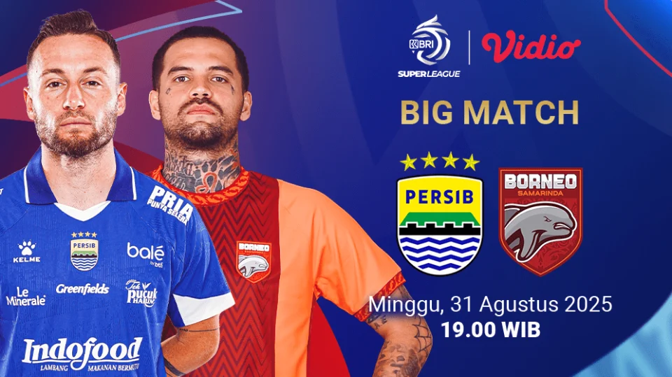 Persib Bandung Tetap Unggul, Beban Berat Kini Menyentuh Borneo FC di Ujung Super League 2025/2026