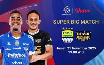 Persib Bandung vs Dewa United: Duel Panas di Banten International Stadium Menentukan Nasib Juara