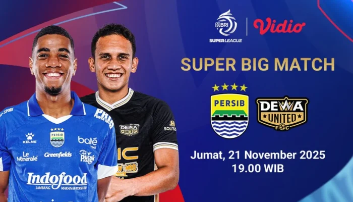 Persib Bandung vs Dewa United: Duel Panas di Banten International Stadium Menentukan Nasib Juara