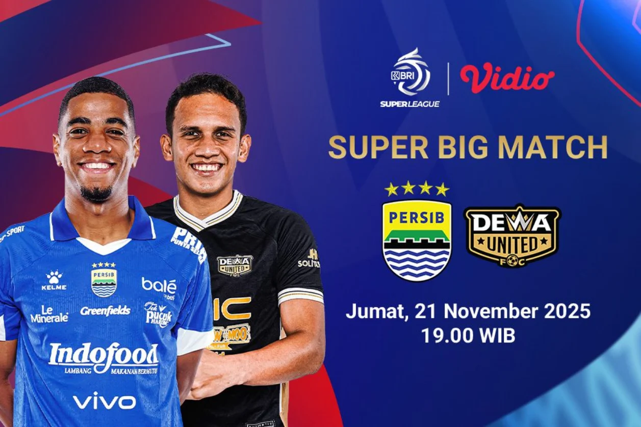 Persib Bandung vs Dewa United: Duel Panas di Banten International Stadium Menentukan Nasib Juara