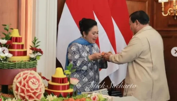 Prabowo Kirim Ucapan Selamat Ulang Tahun ke Titiek Soeharto dari Paris, diiringi Perayaan di DPR