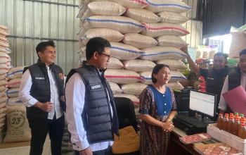 Prabowo Sidak Gudang Bulog Danurejo, Pastikan Stok Beras Nasional Aman dan Siap Distribusi