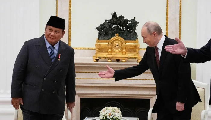 Prabowo Subianto Hangatkan Hubungan Indonesia-Rusia di Moskow Meski Suhu Dingin