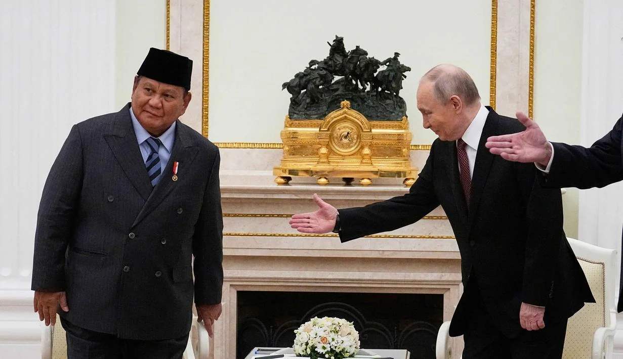 Prabowo Subianto Hangatkan Hubungan Indonesia-Rusia di Moskow Meski Suhu Dingin