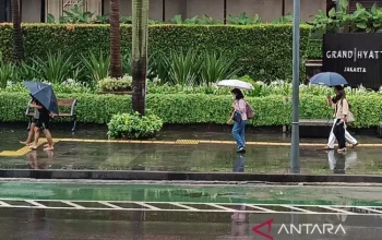 Prakiraan Cuaca 19 April 2026: Hujan Ringan Menyebar di Jakarta, Makassar, dan Sebagian Besar Indonesia